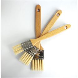 Slotted Encaustic Brushes